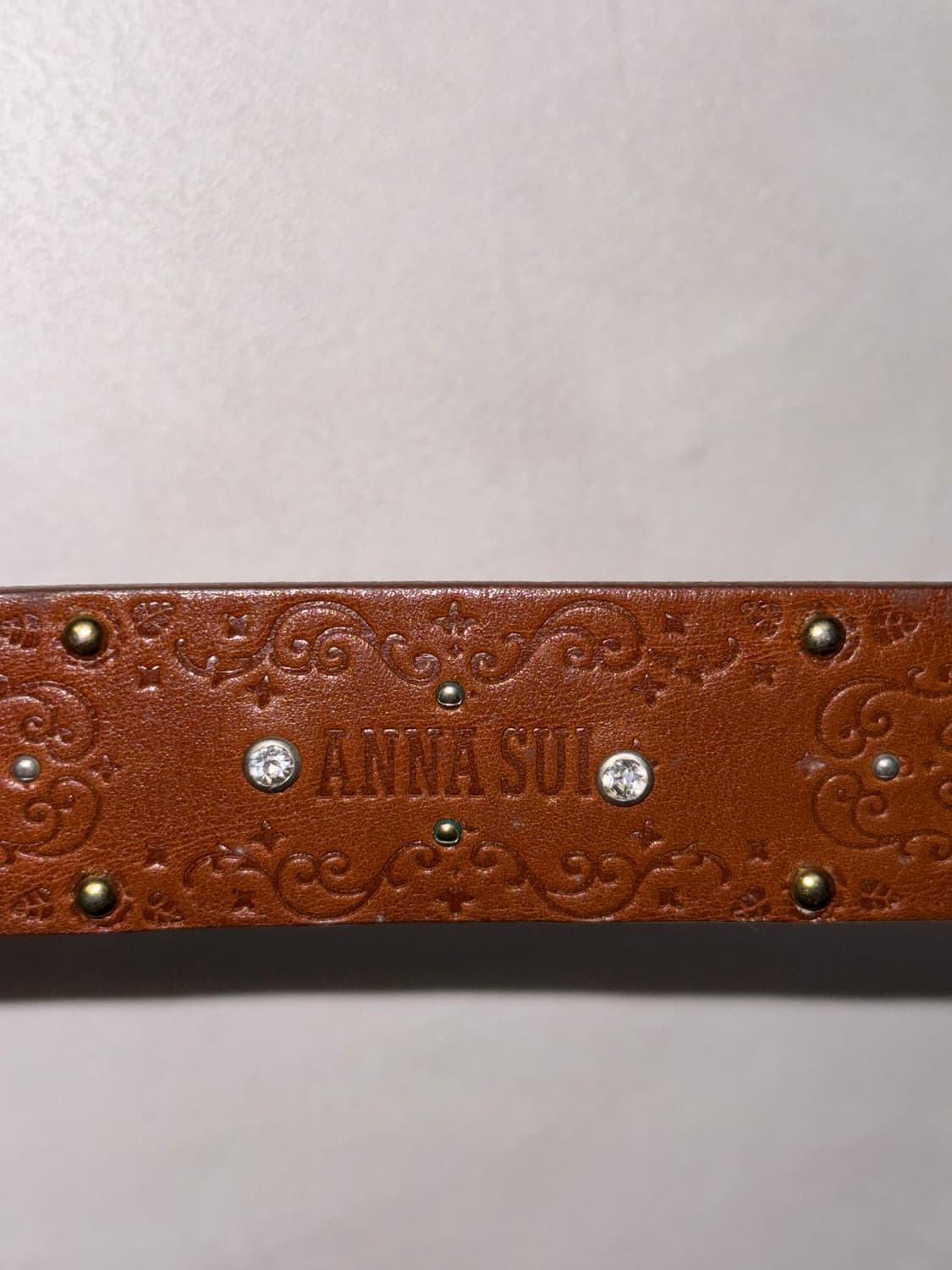 Anna Sui brown fairy butterfly belt 상품이미지8