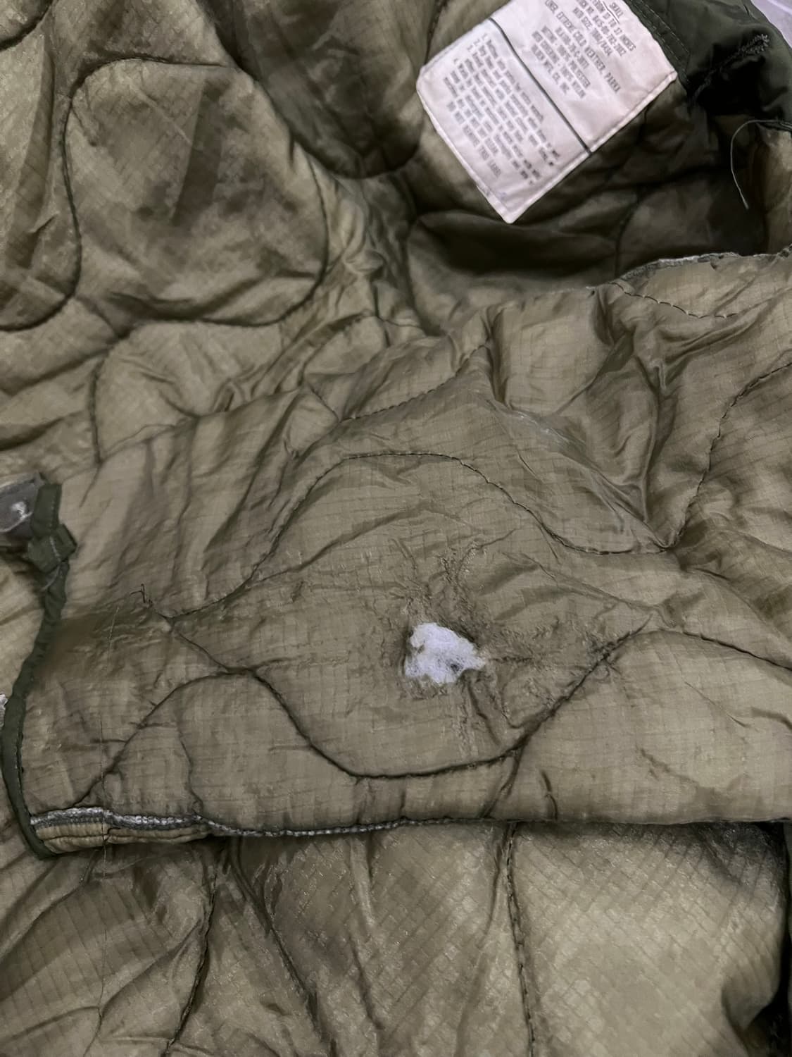 (S) M65 피쉬테일 오리지널 개파카 상품이미지10