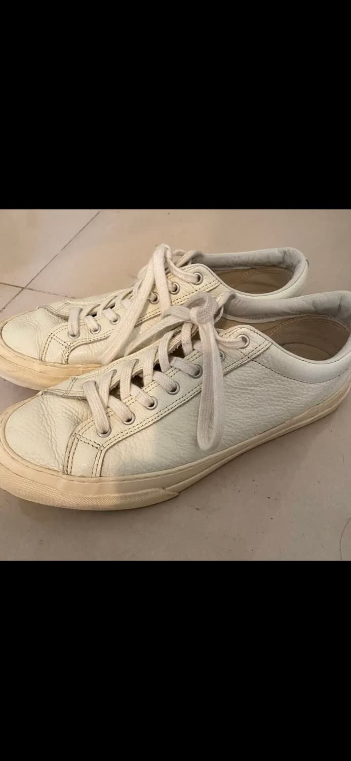 캐치볼 레더 스니커즈 상품이미지1