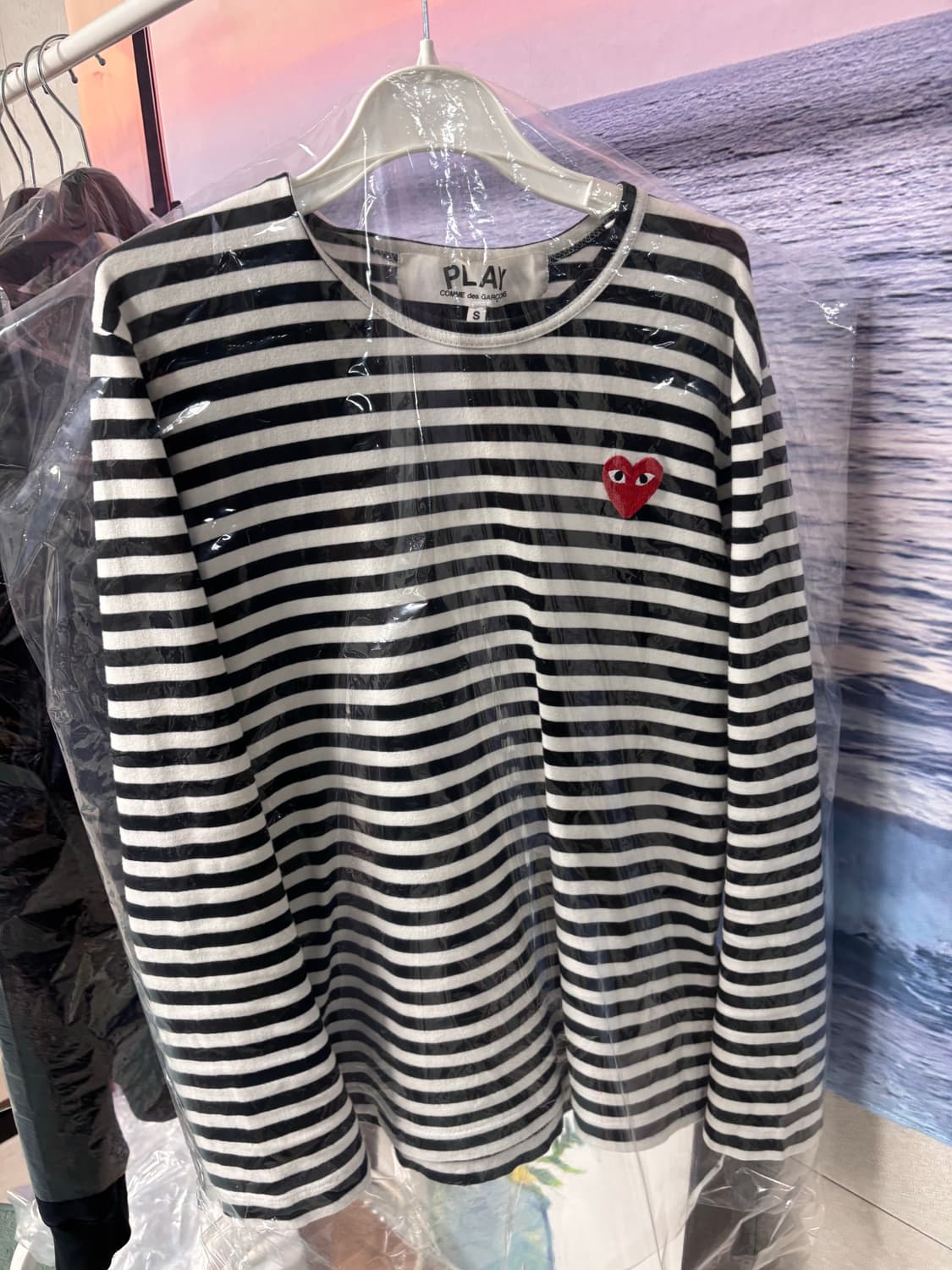 꼼데가르송 스트라이프 롱슬리브 상품이미지5