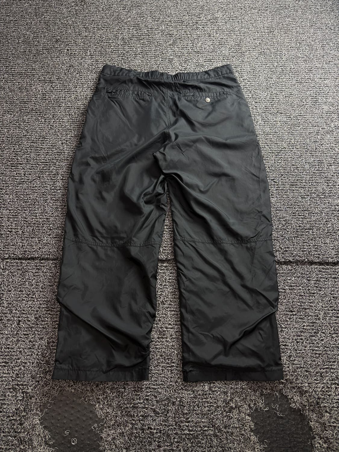 00s 나이키 올드스쿨 블랙 우븐 와이드 트랙팬츠 3665 상품이미지5