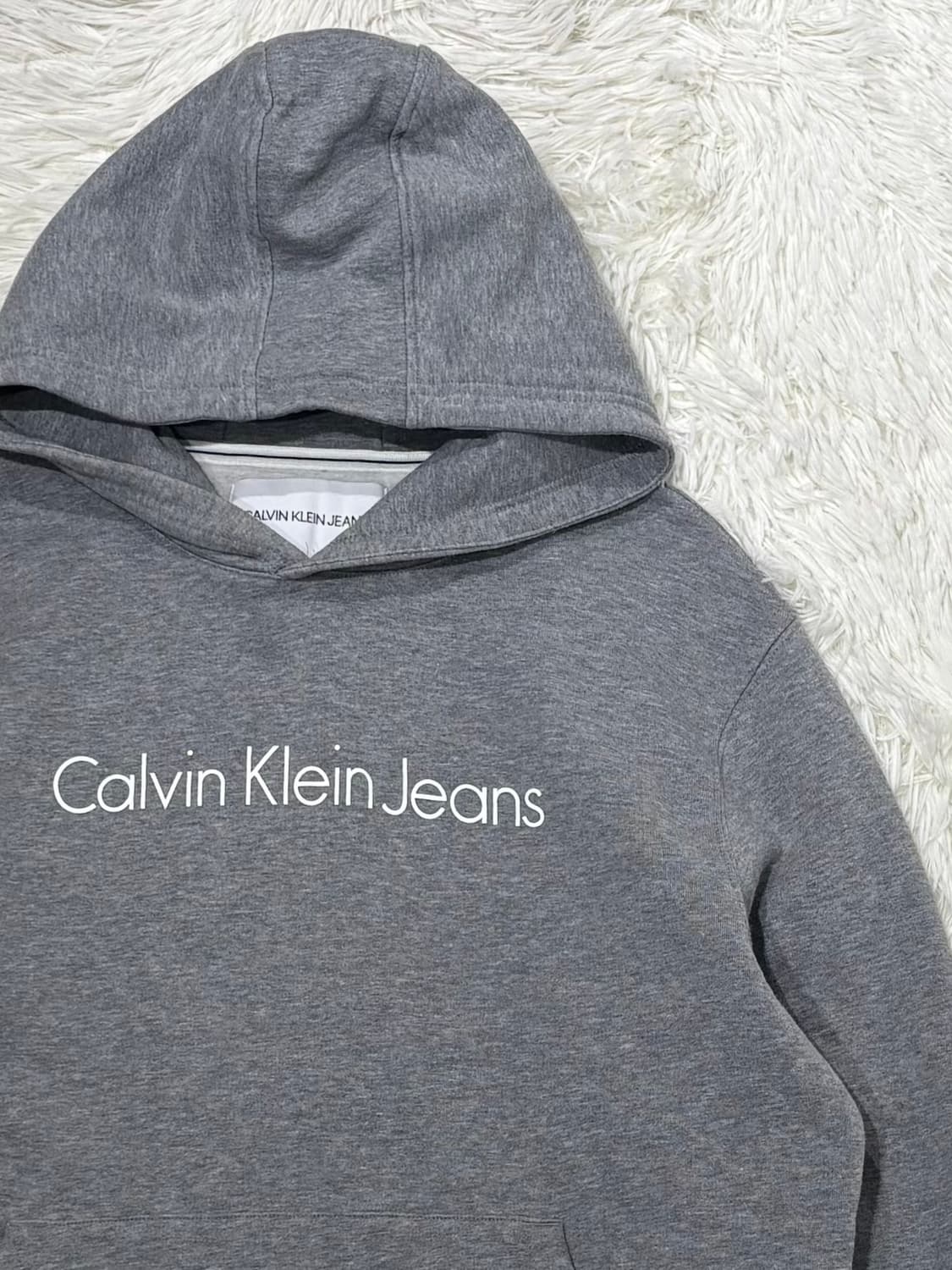 캘빈클라인 스펠로고 후드 상품이미지5