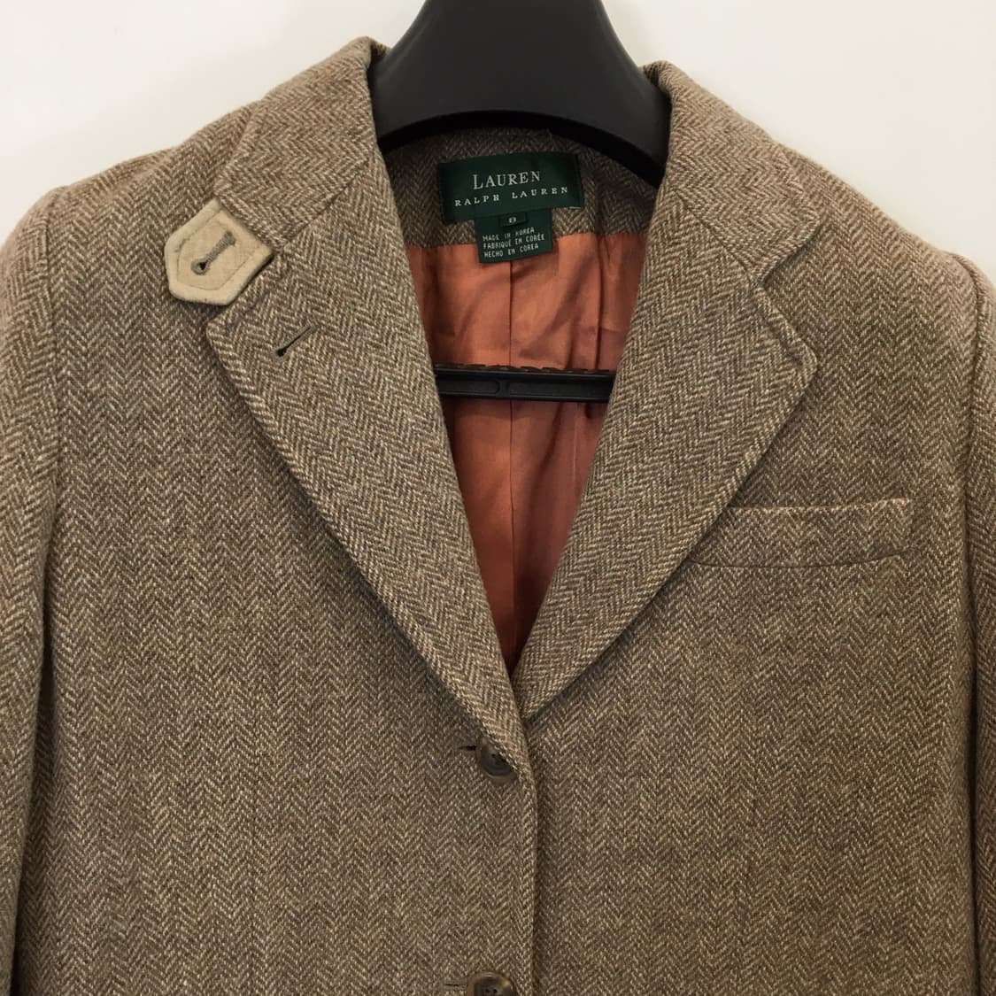 폴로 랄프로렌 헤링본 울 자켓 55  상품이미지2