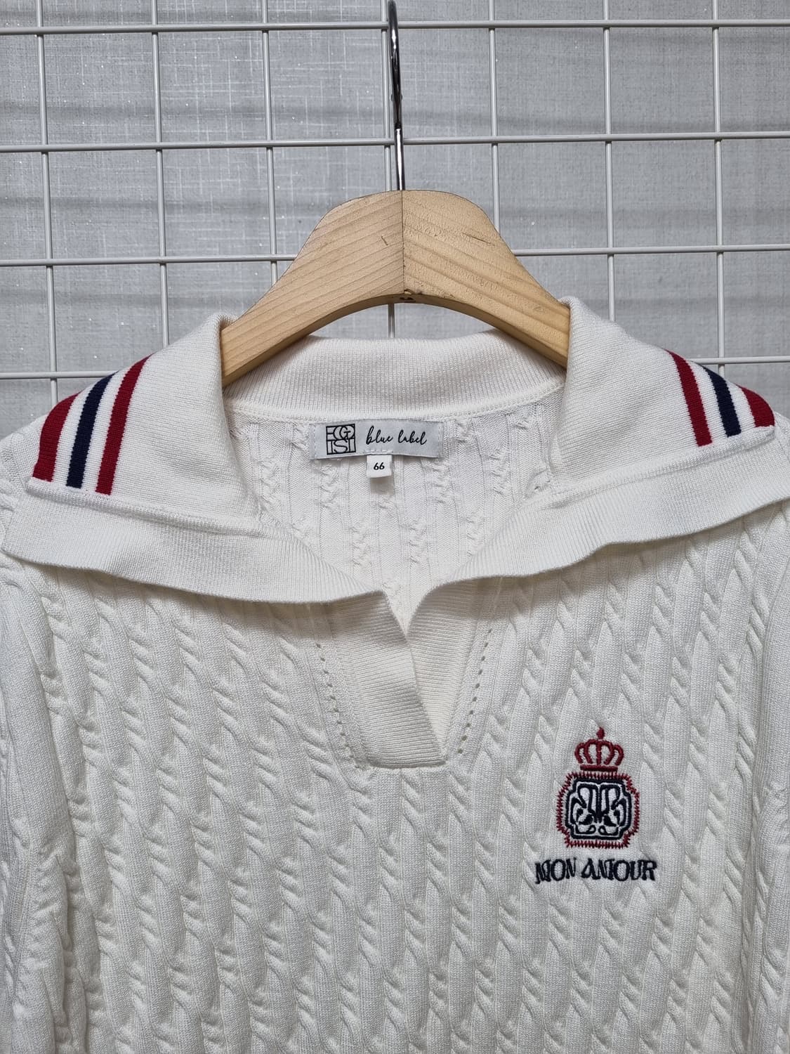 에고이스트 카라 니트 반팔 66 상품이미지5