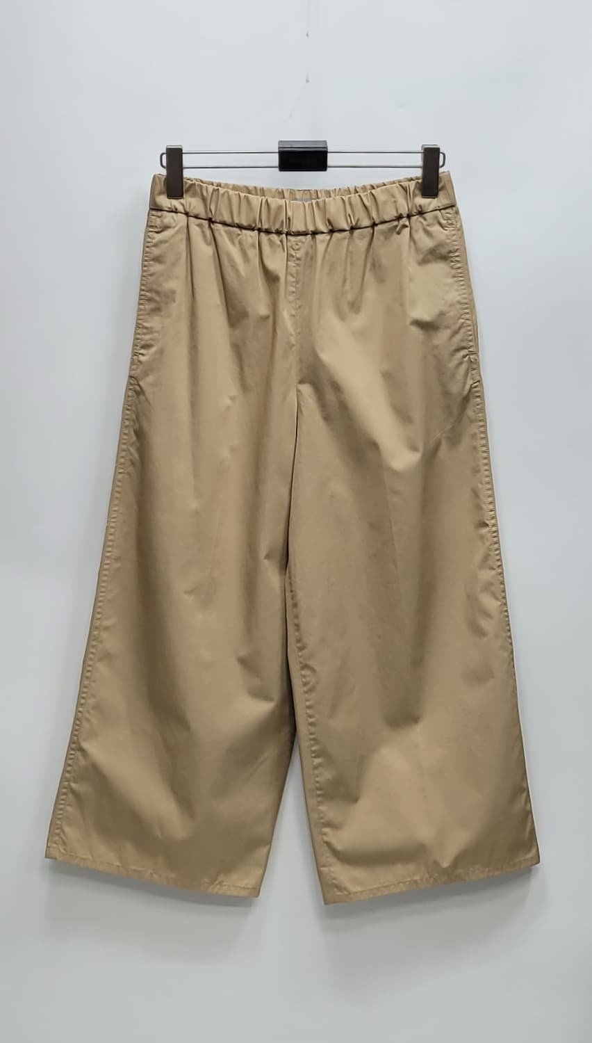 COS 코스 코튼 와이드 밴딩 팬츠 / 여 EUR 35 베이지
 상품이미지1