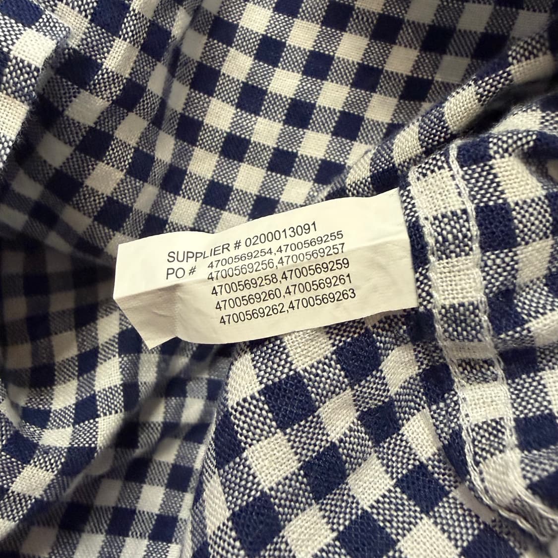 폴로 랄프로렌 깅엄 체크 셔츠 상품이미지3