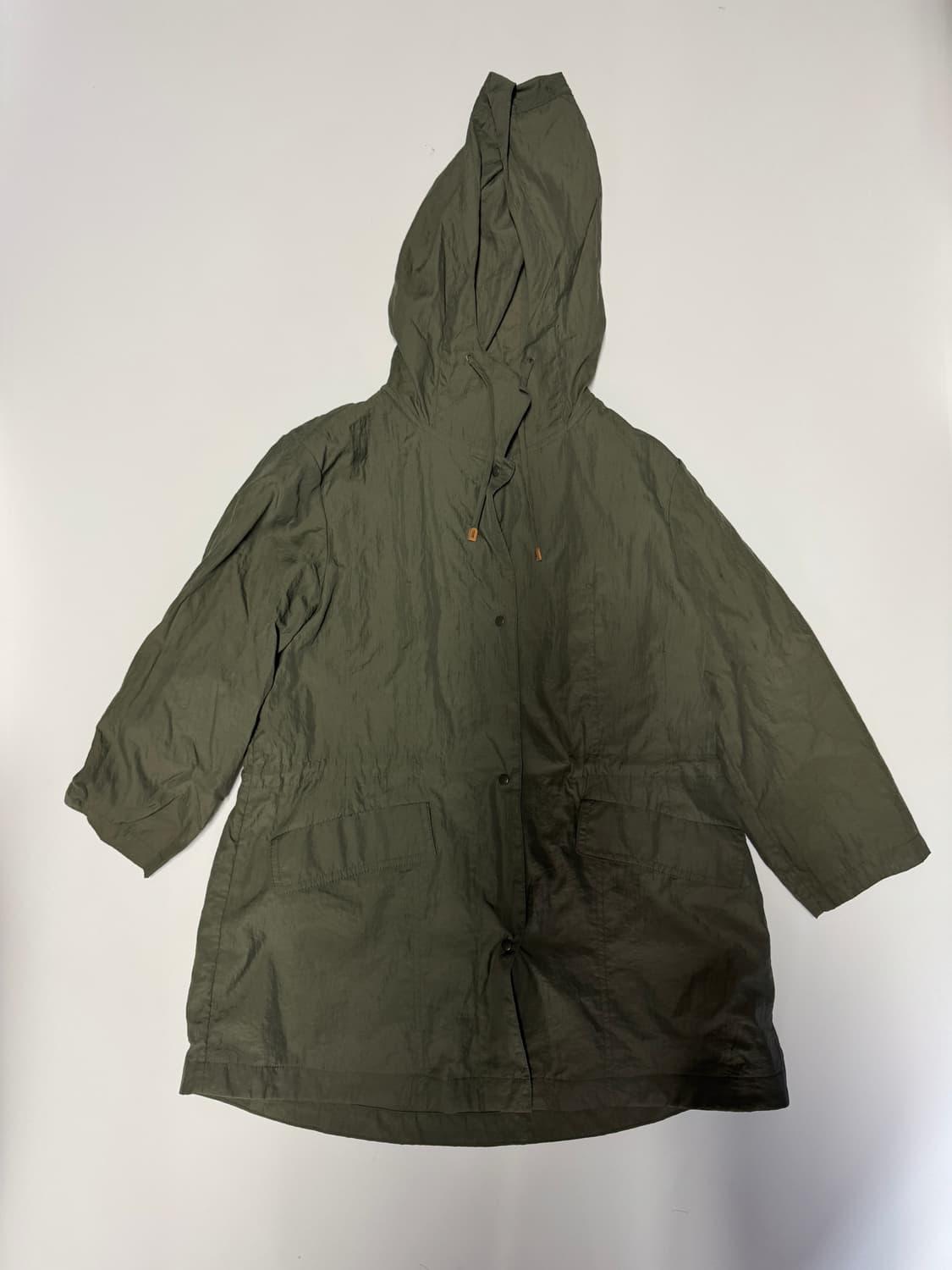 여성 밀레 나일론 가벼운 방풍 후드 자켓 S 상품이미지1