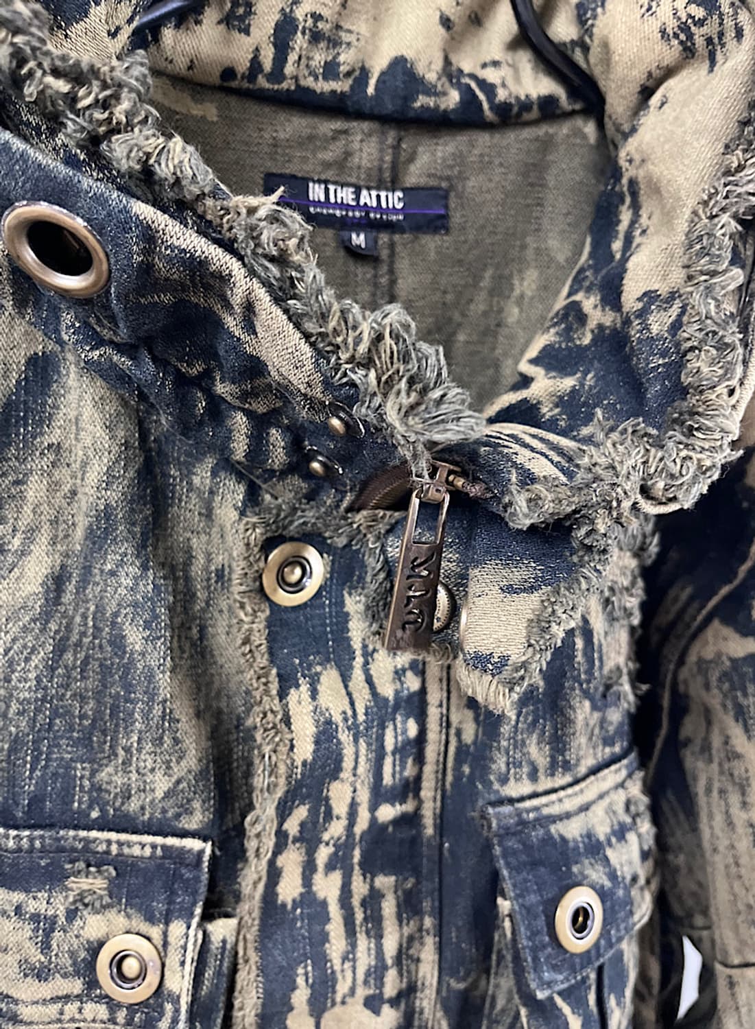 IN THE ATTIC y2k denim jacket 상품이미지4