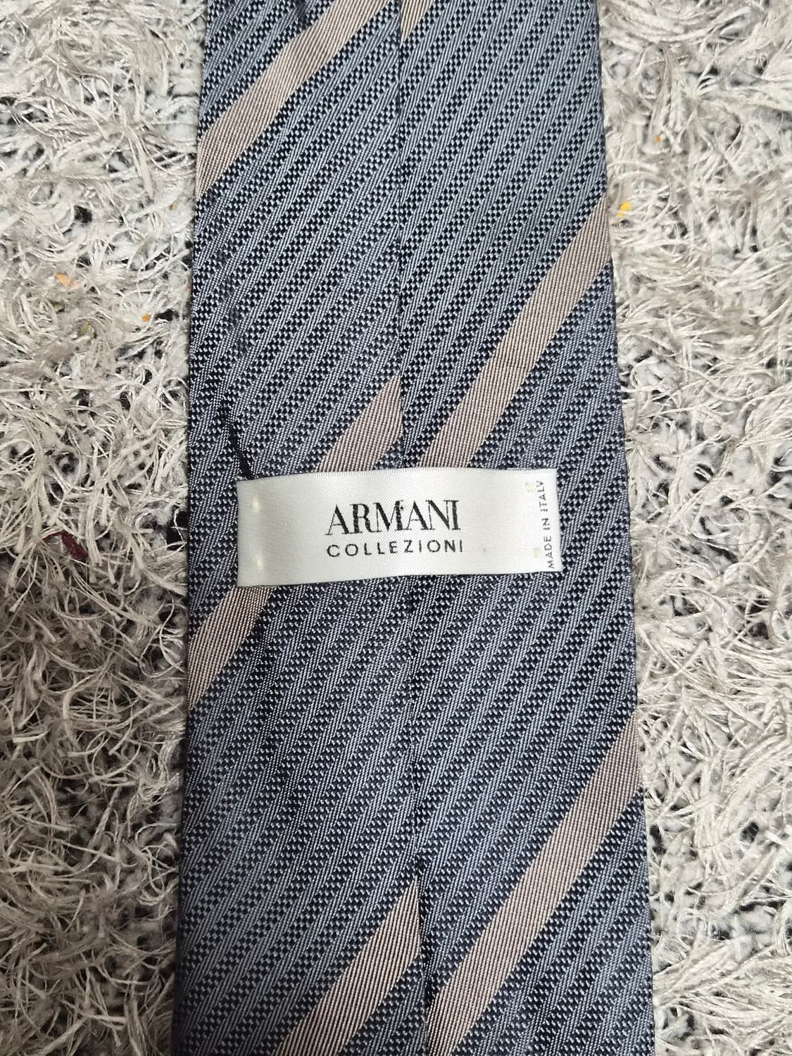 아르마니꼴레지오니 사선 패턴 넥타이 Free - N28 상품이미지6