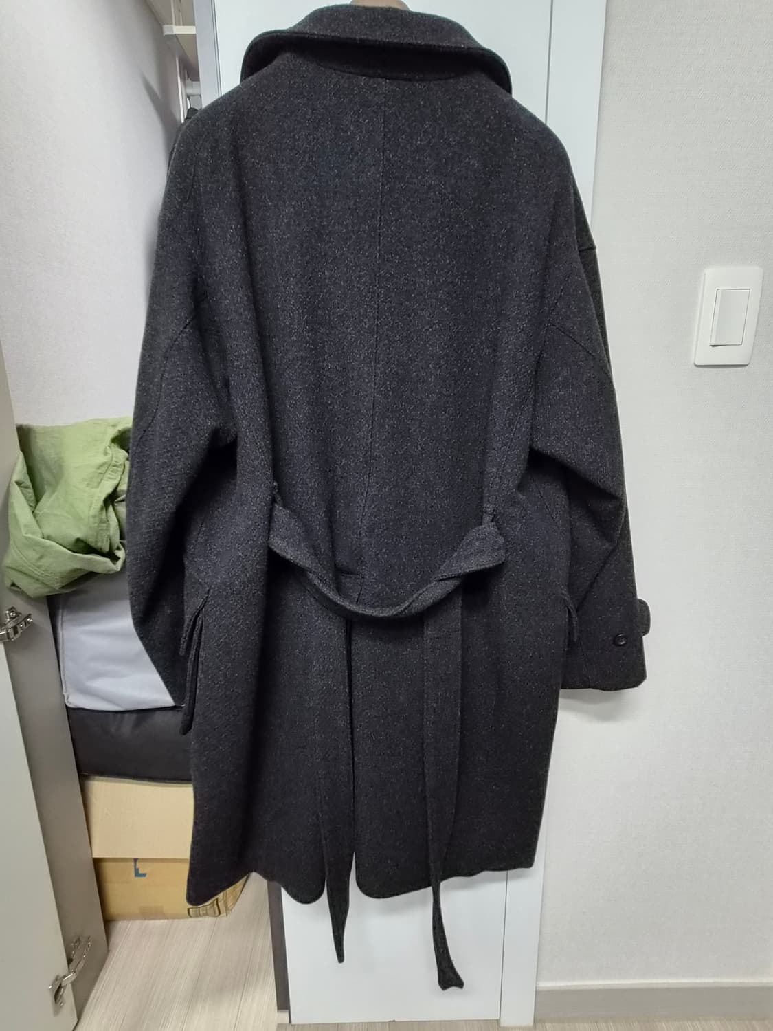 올드조 old Joe 캐시미어멜튼새들 코트 38 상품이미지2