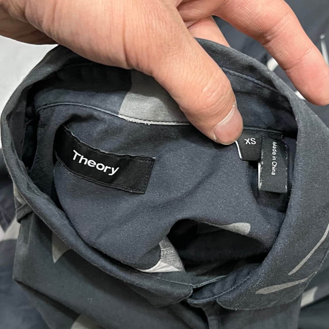  띠어리 패턴 셔츠 y15851 상품이미지5