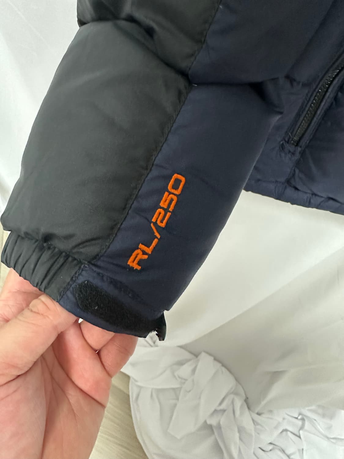 no.114 폴로랄프로렌 RL 네이비 푸퍼패딩 L s급 상품이미지3