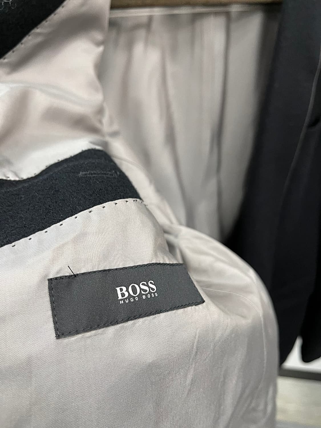 110) 휴고보스 숄카라 캐시미어 자켓  상품이미지6