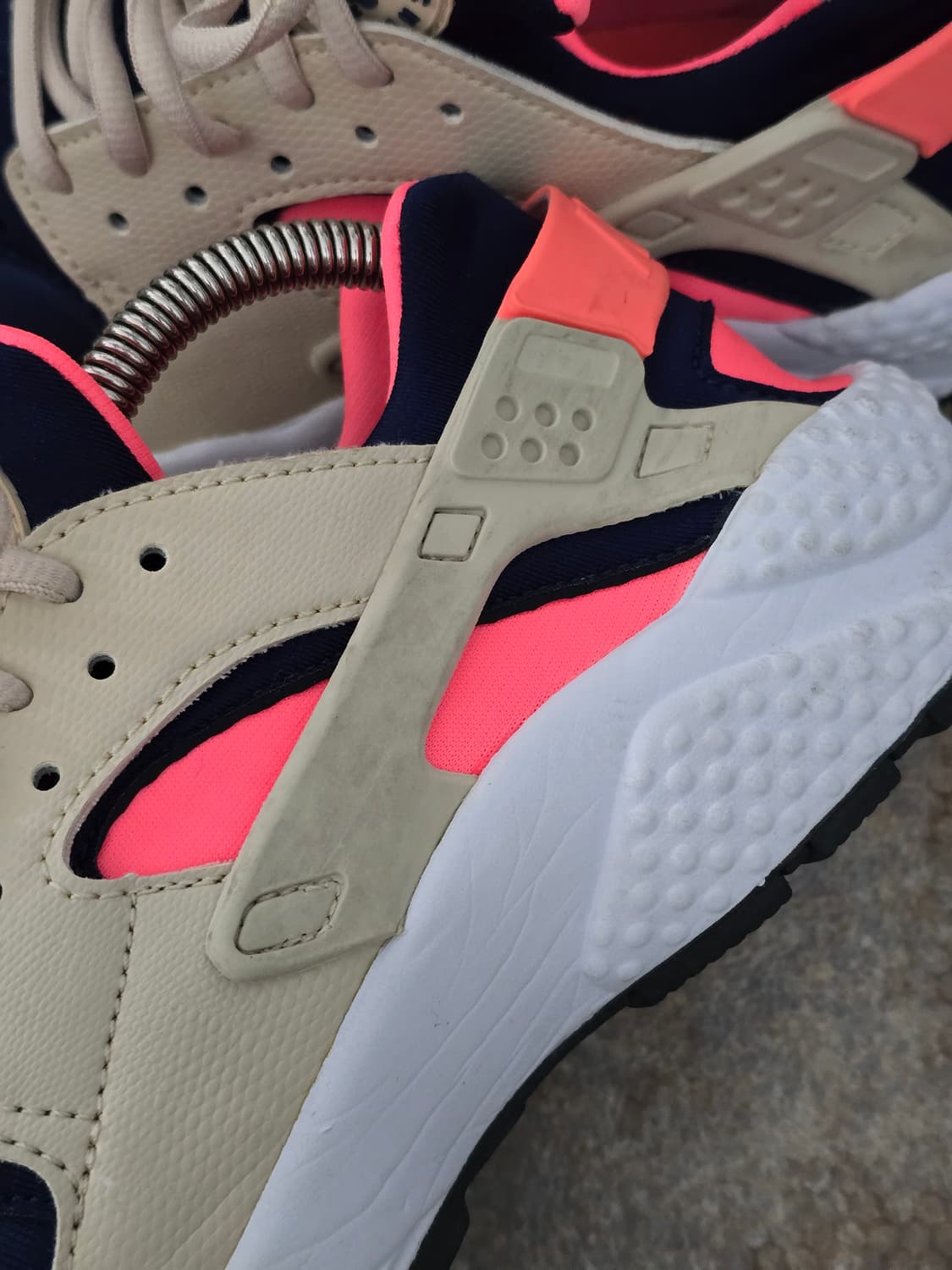 (230)나이키 에어 허라취 런 오트밀 핑크  상품이미지7