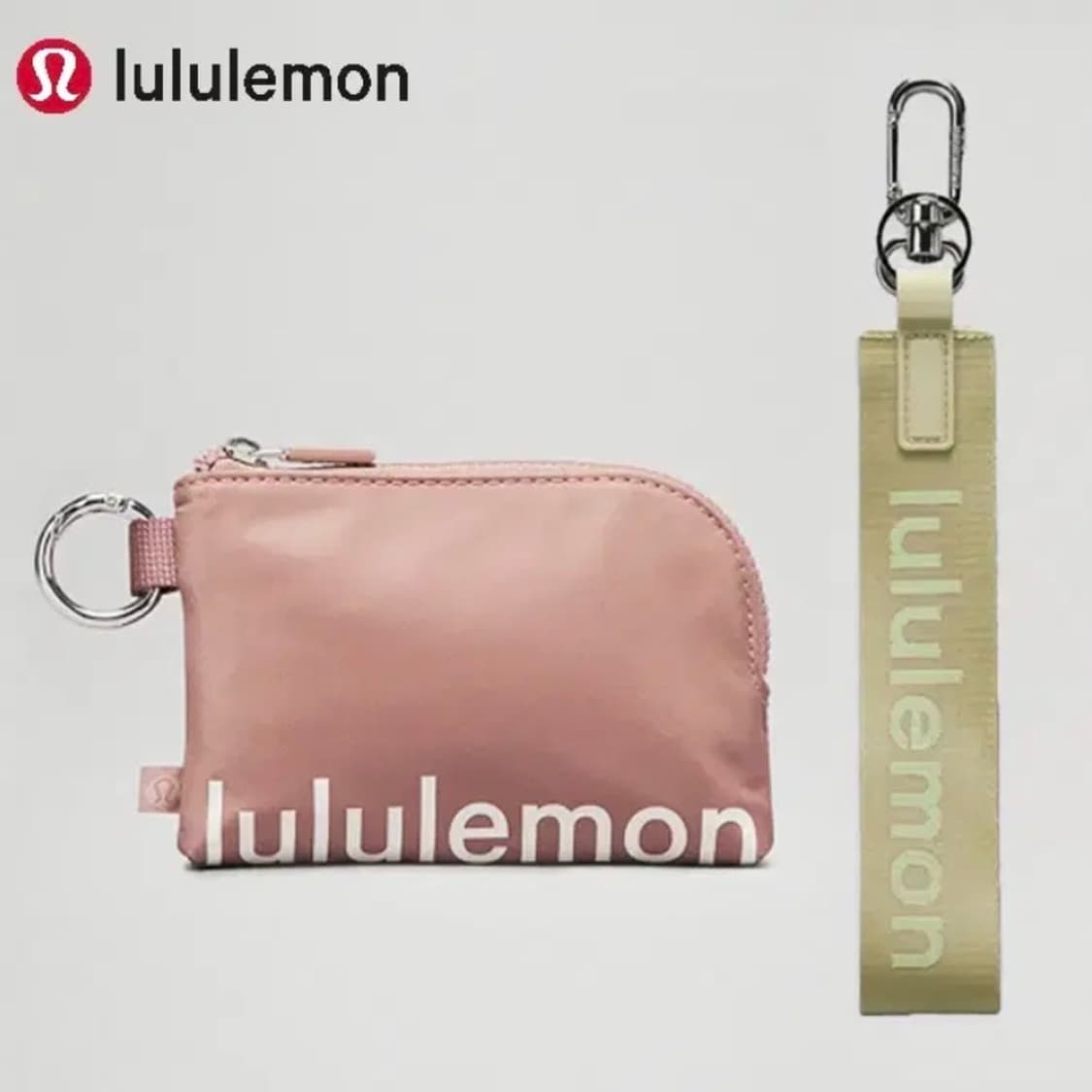 [정품] LULULEMON 룰루레몬 카드 파우치+키체인 2종세트 상품이미지8