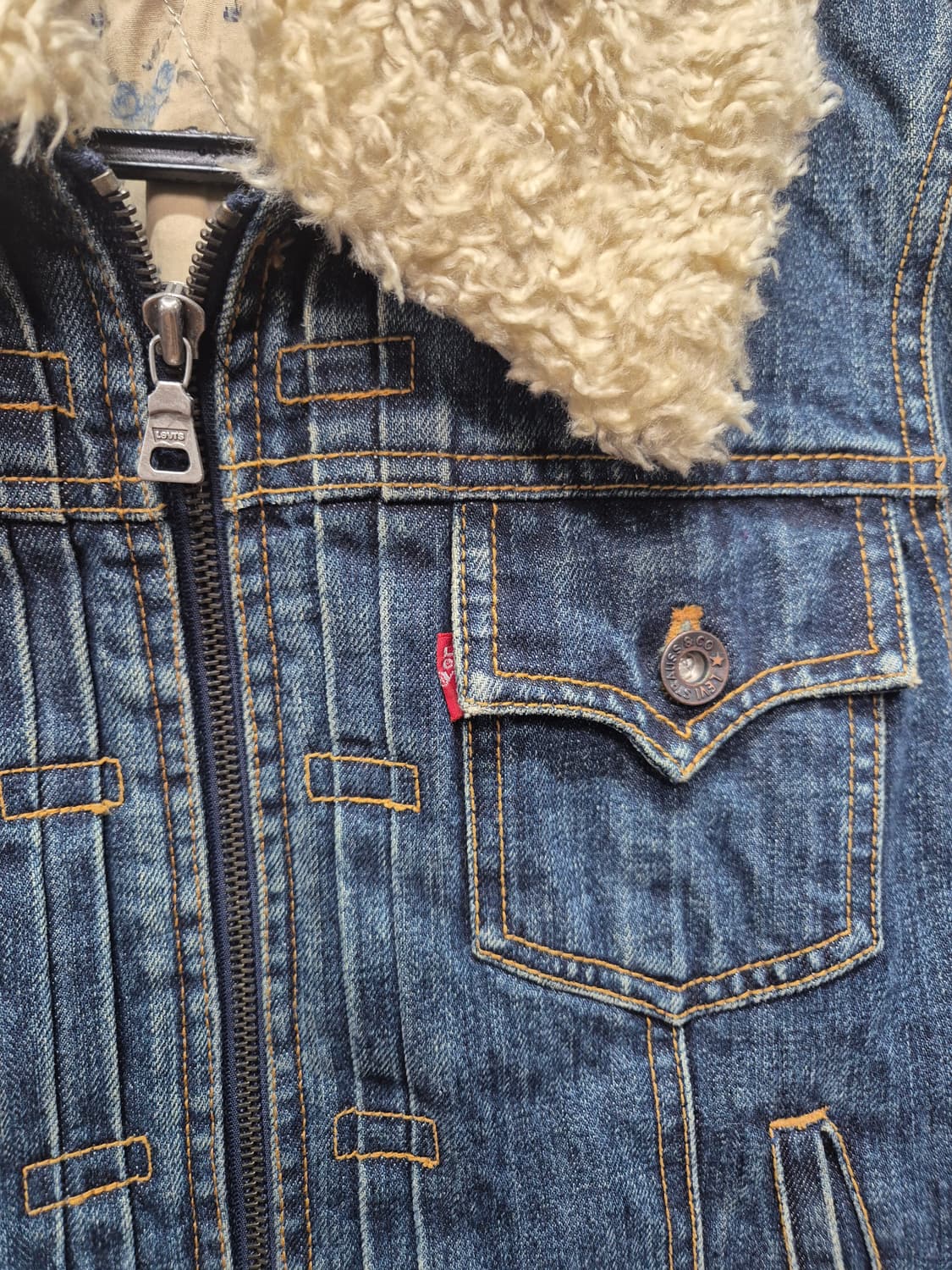 리바이스 양털자켓 상품이미지2