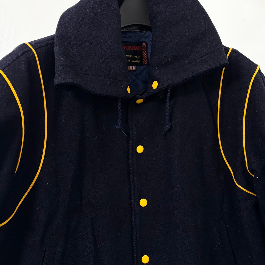 맥그리거 80s 후드 울 바시티 자켓 상품이미지6