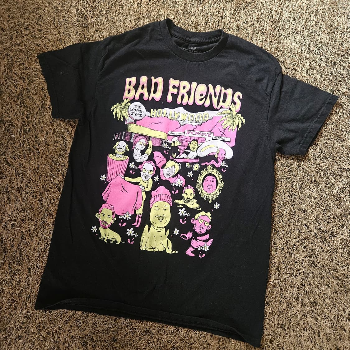 베드프랜즈(Bad Friends) 시그니쳐 빈티지 반팔 티셔츠  상품이미지1