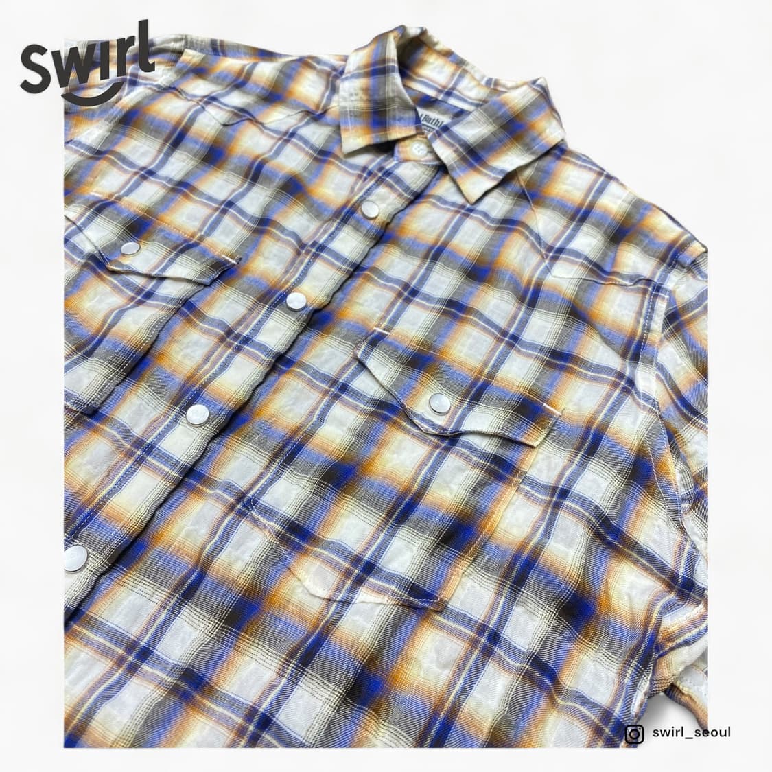 Bape ombré western shirts 상품이미지1