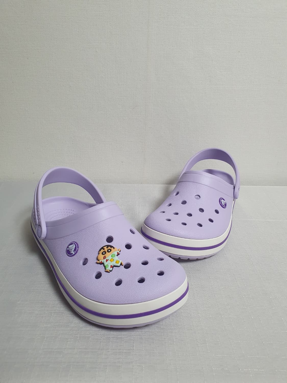 250mm 크록스 크록밴드 클로그 라벤더 W8 상품이미지4