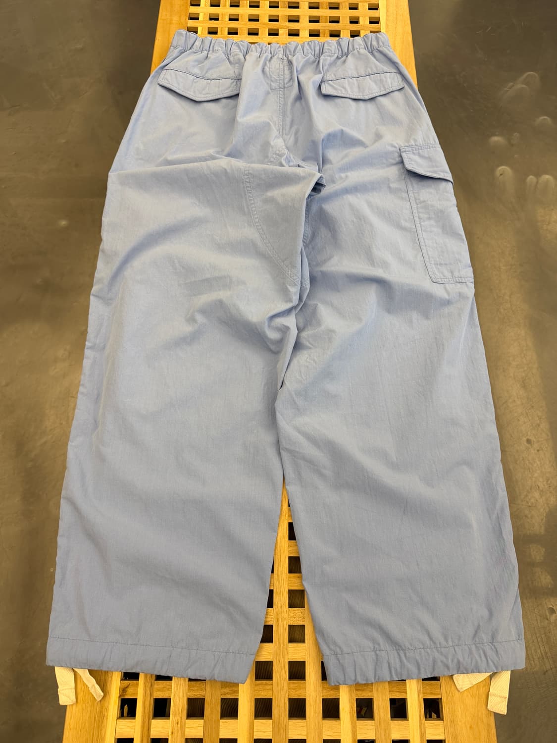 nanamica Wide Cargo Pants 나나미카 스카이블루 팬츠 상품이미지2