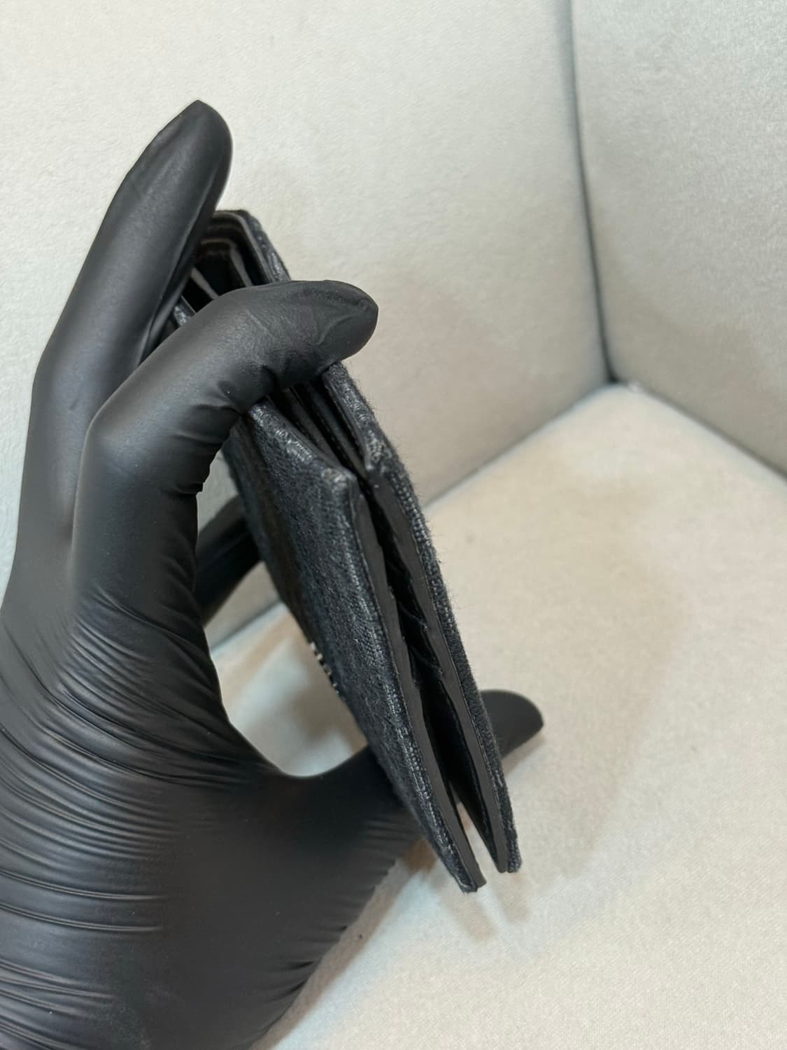 디올 오블리크 반지갑 블랙 상품이미지8