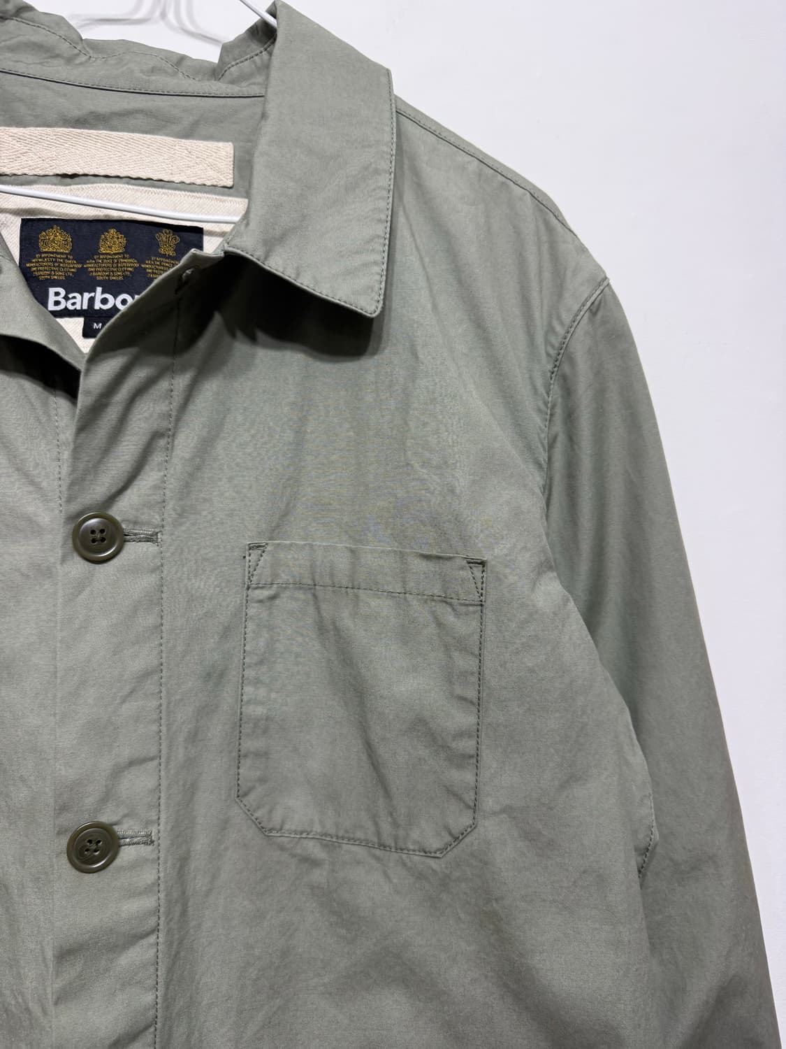 바버 BARBOUR 토이어 캐주얼 자켓 논왁스 매장택 M 상품이미지3
