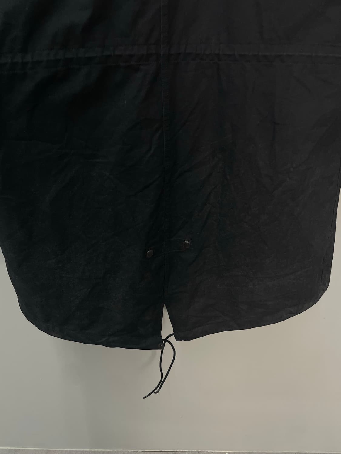 빈티지 블랙 피쉬테일 파카 H1178 상품이미지6