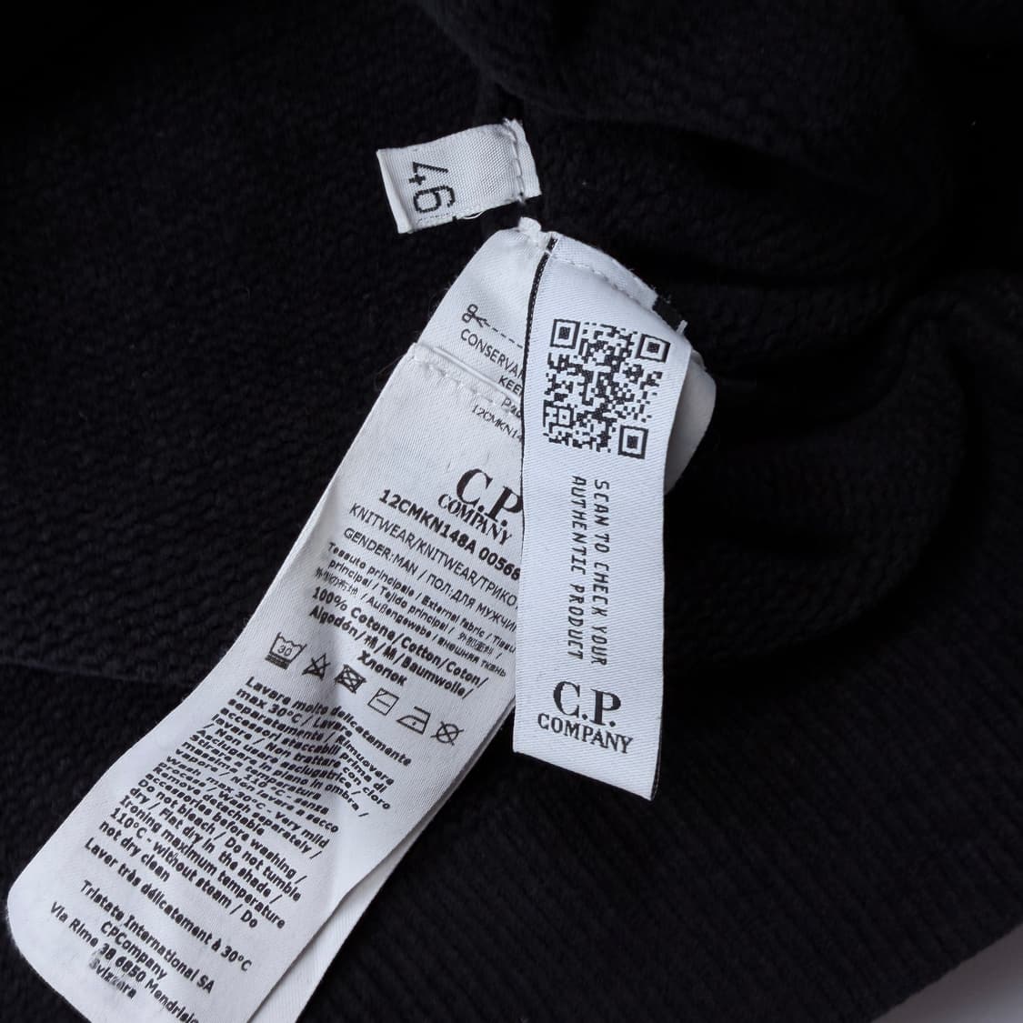CP컴퍼니 코튼 니트 스웨터 qr인증정품 46 상품이미지4