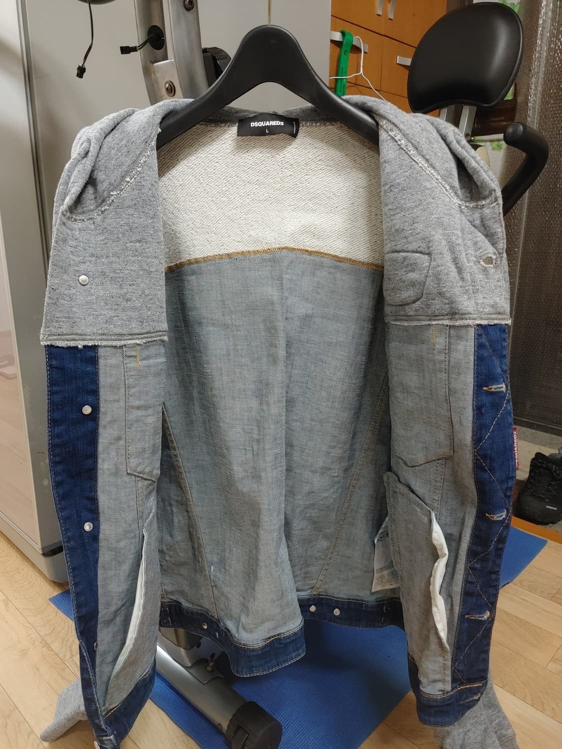 디스퀘어드2 데님후드 자켓 상품이미지2