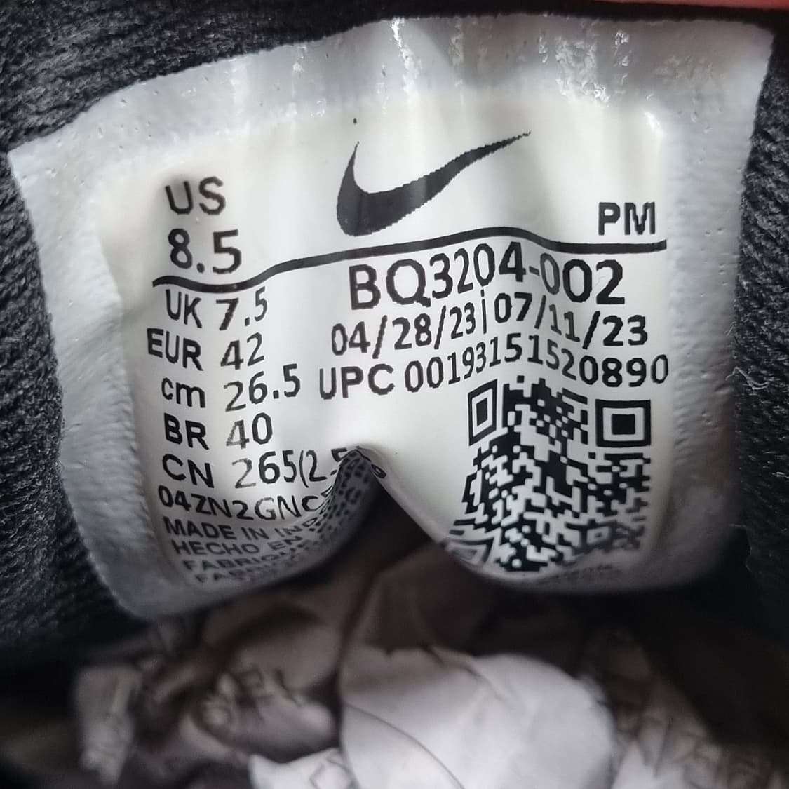 나이키 레볼루션5 남성운동화265 상품이미지6