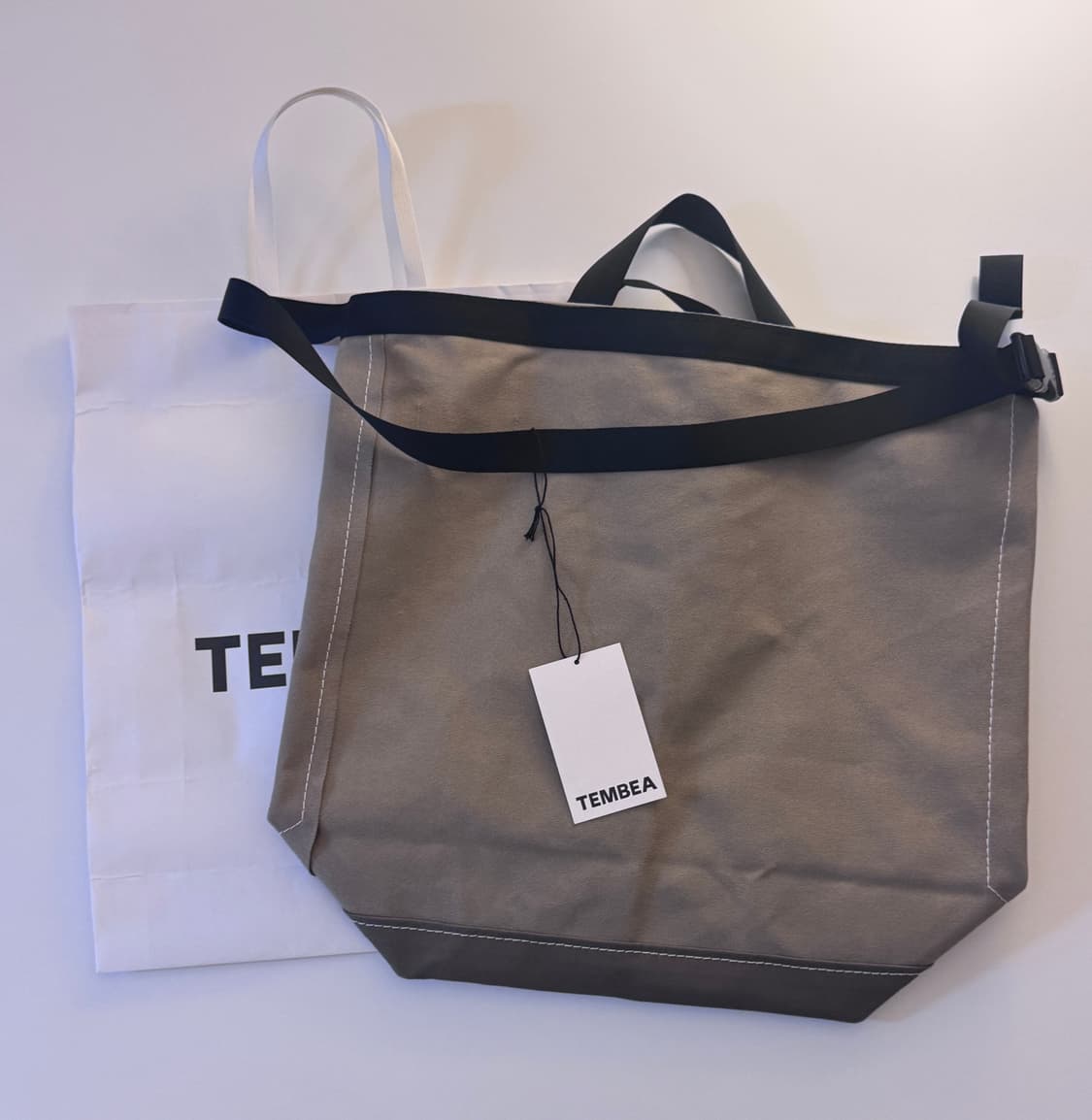 템베아 롤 톱 토트백 ROLL TOP TOTE 상품이미지2