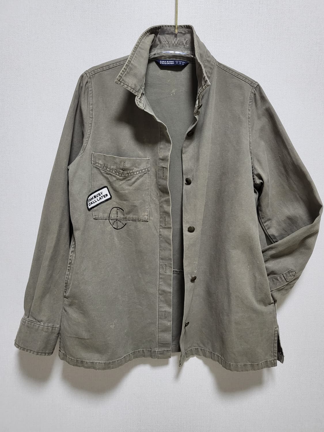 4계절 착용!자라 데일리 베이직 셔츠 자켓 55-77 상품이미지1