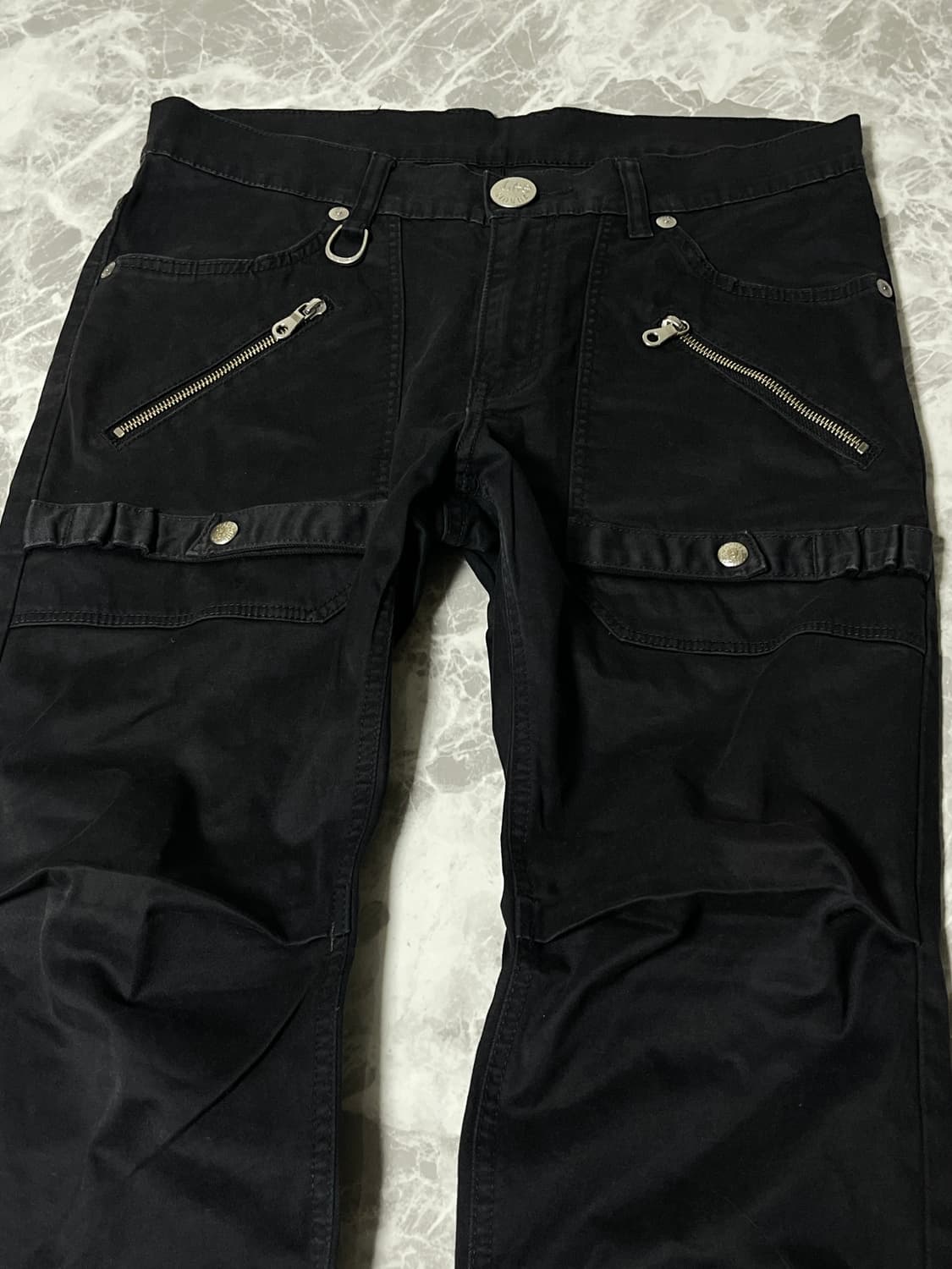 Parachute zipper black jean 상품이미지4