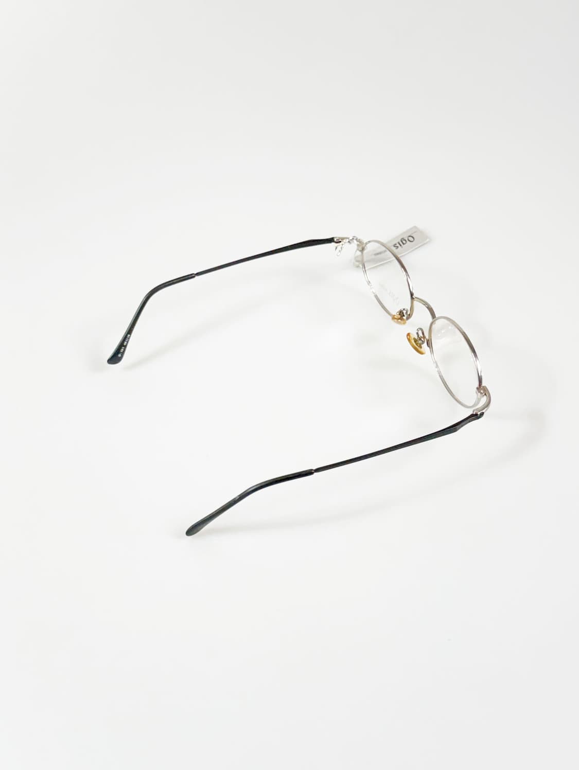 OGIS 실버 슬림 오벌 메탈 프레임 빈티지 안경 상품이미지4