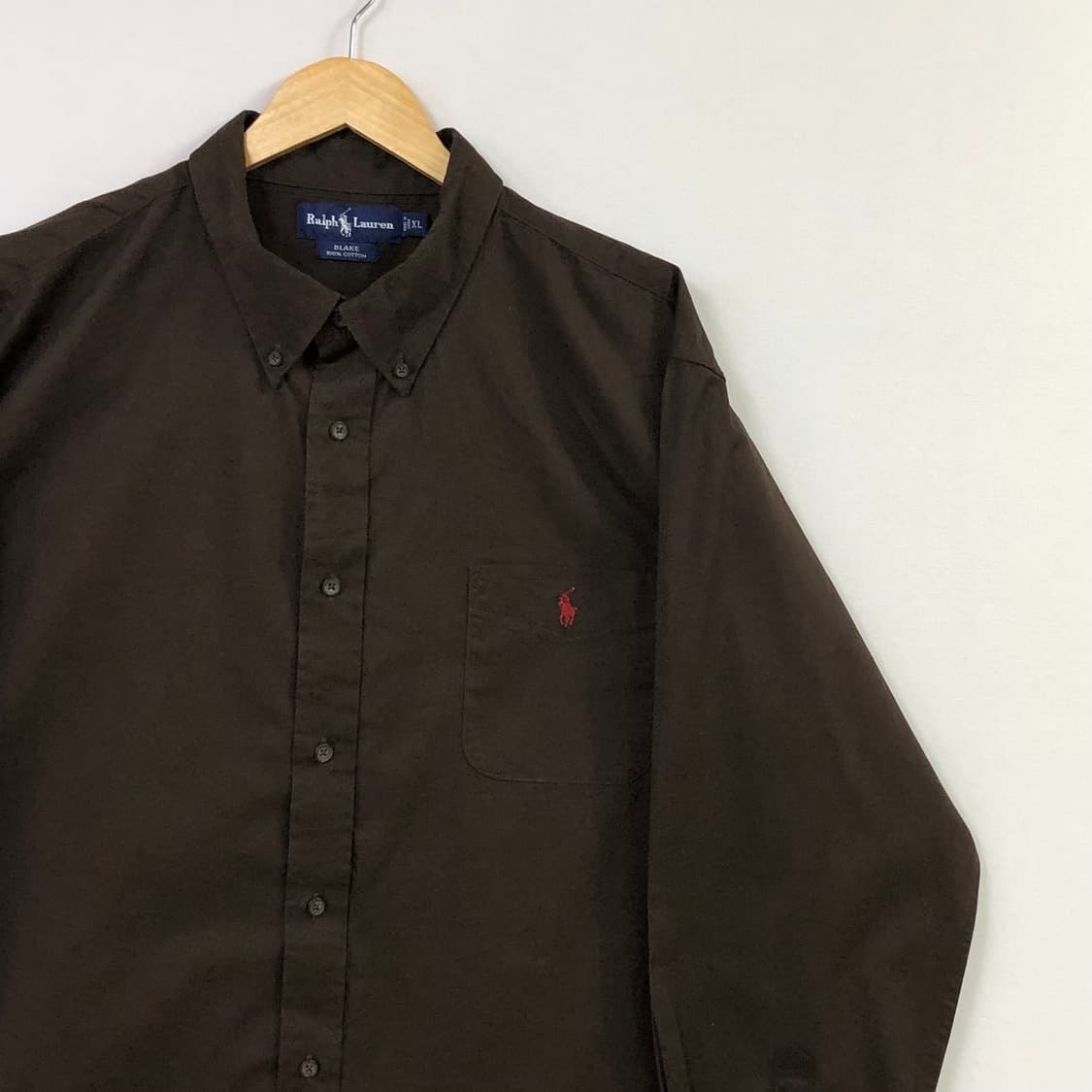 Xxl 폴로 솔리드코튼 셔츠 상품이미지1