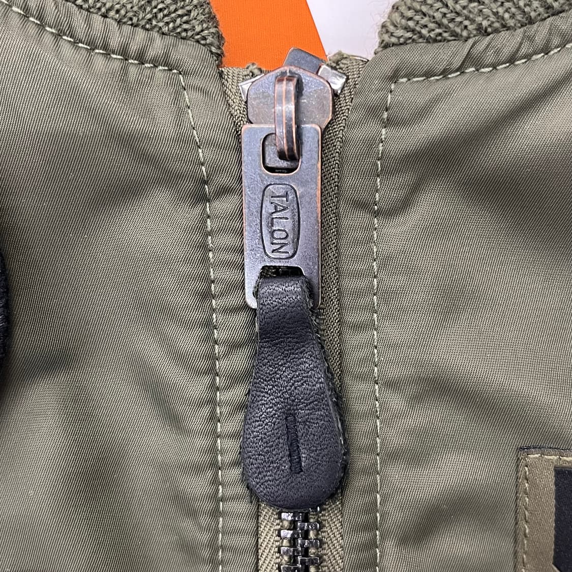 데님서플라이 카키 리버시블 밀리터리 크롭 봄버자켓 상품이미지5