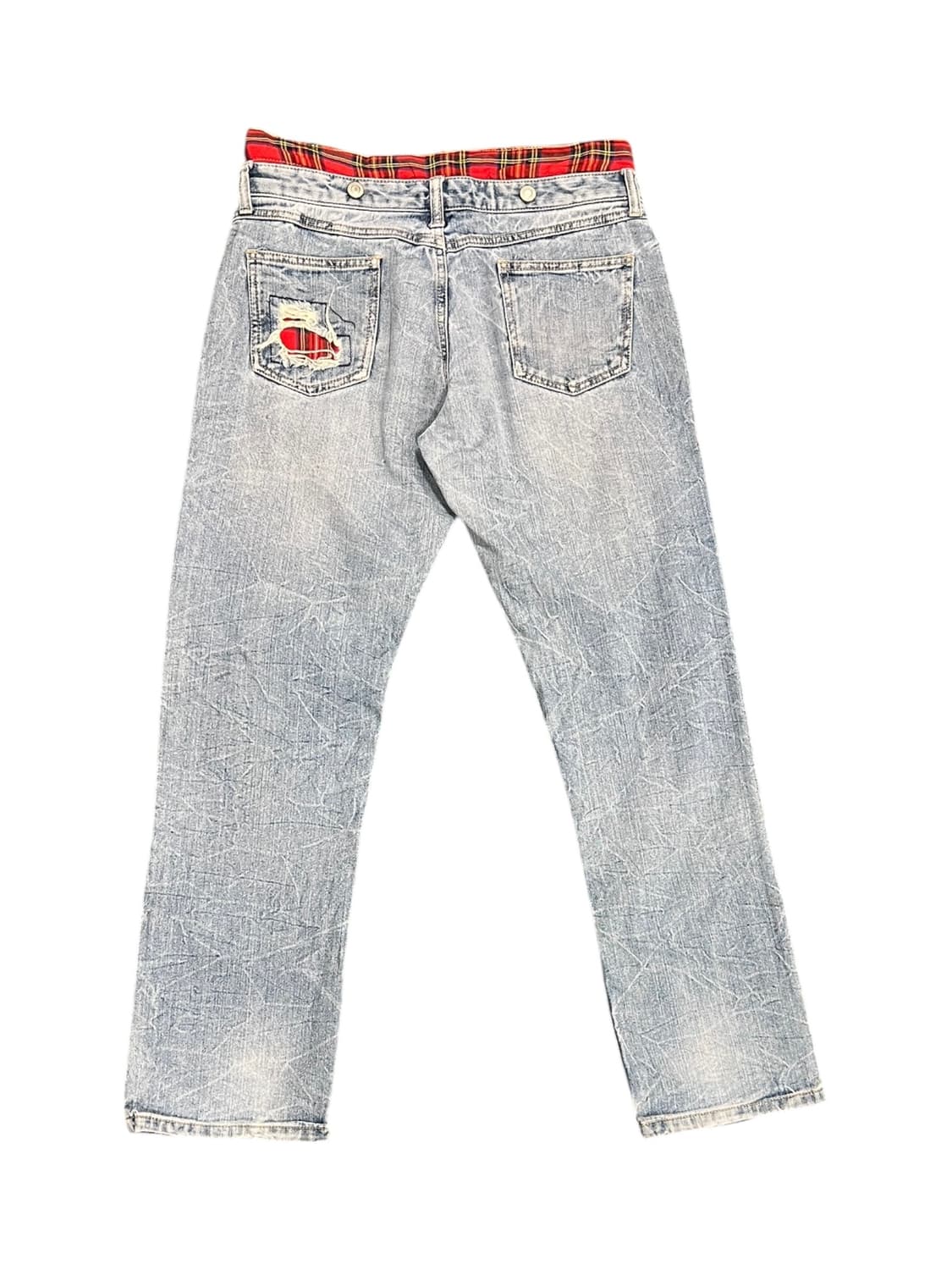 JPN 커스텀 디테일 데님 팬츠 36 상품이미지2