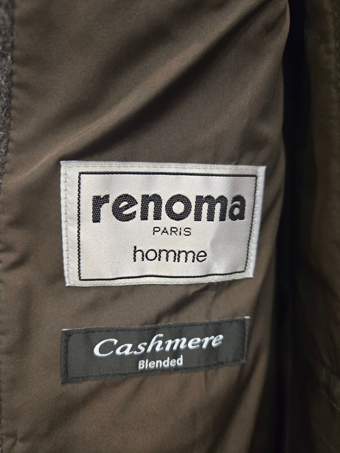 [쿨거환영]Renoma Paris Homme  캐시미어 블렌디드 코트  상품이미지5