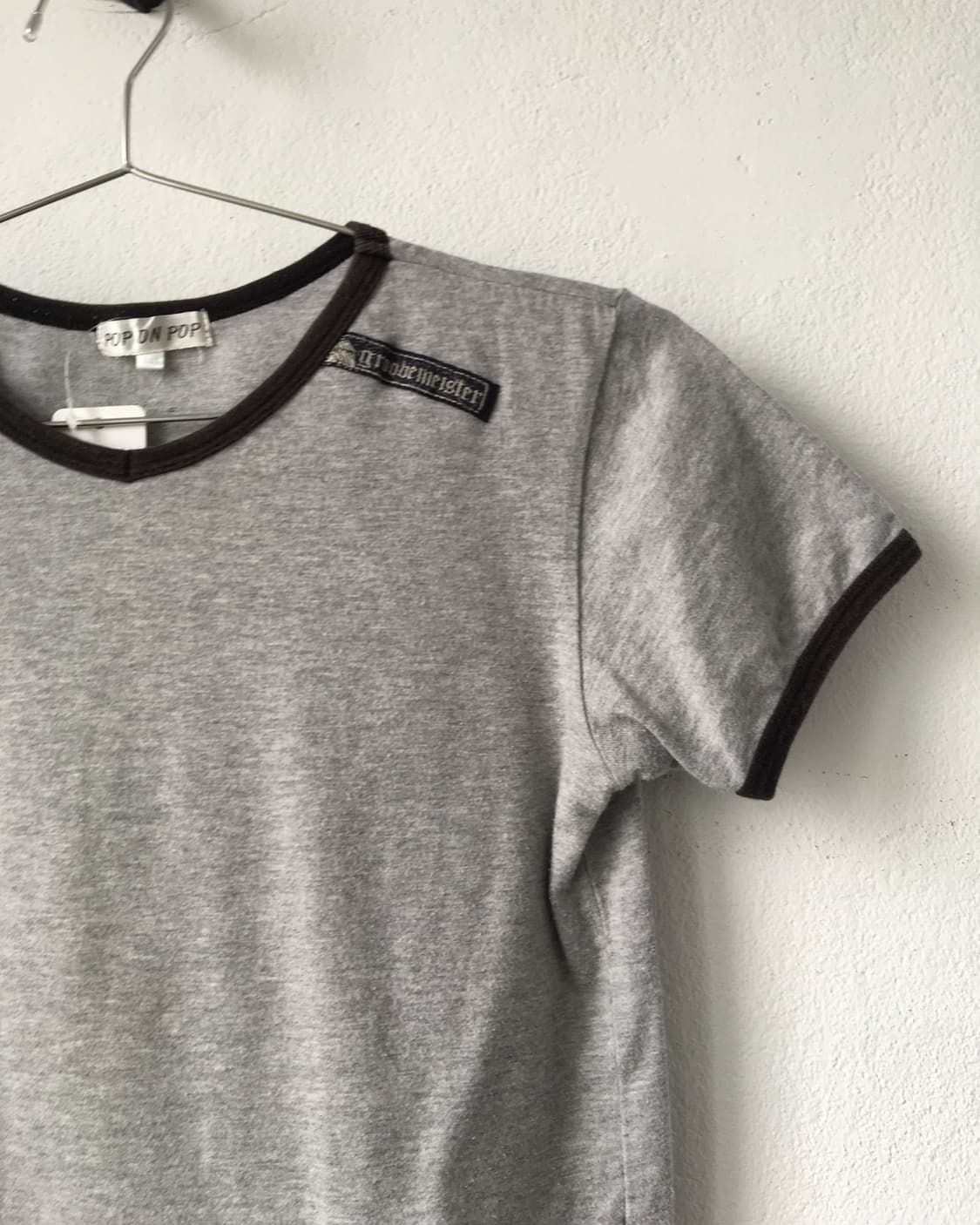 Back printing point ringer t shirt 상품이미지2