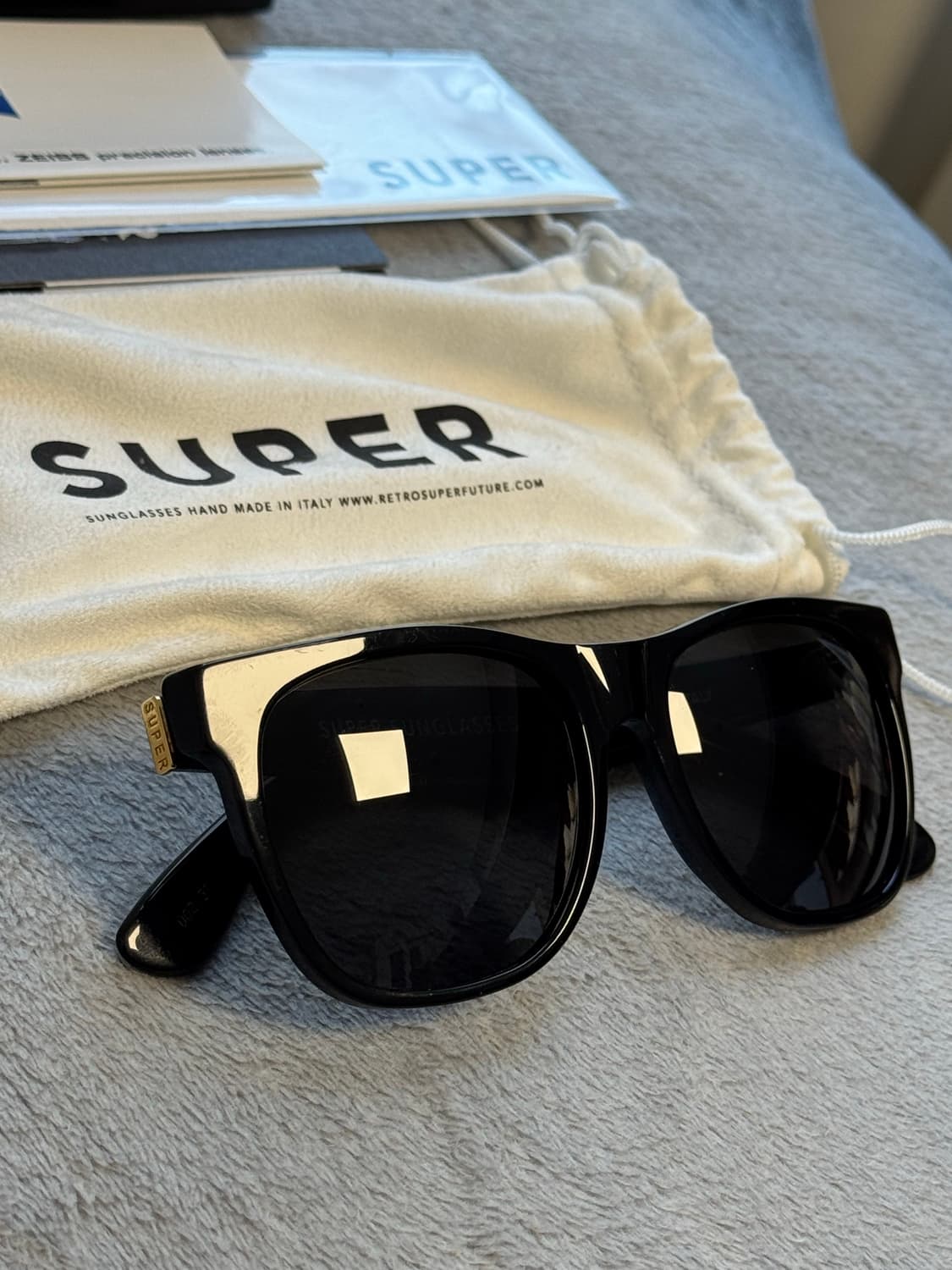 슈퍼(SUPER) 선글라스 002 블랙 상품이미지2