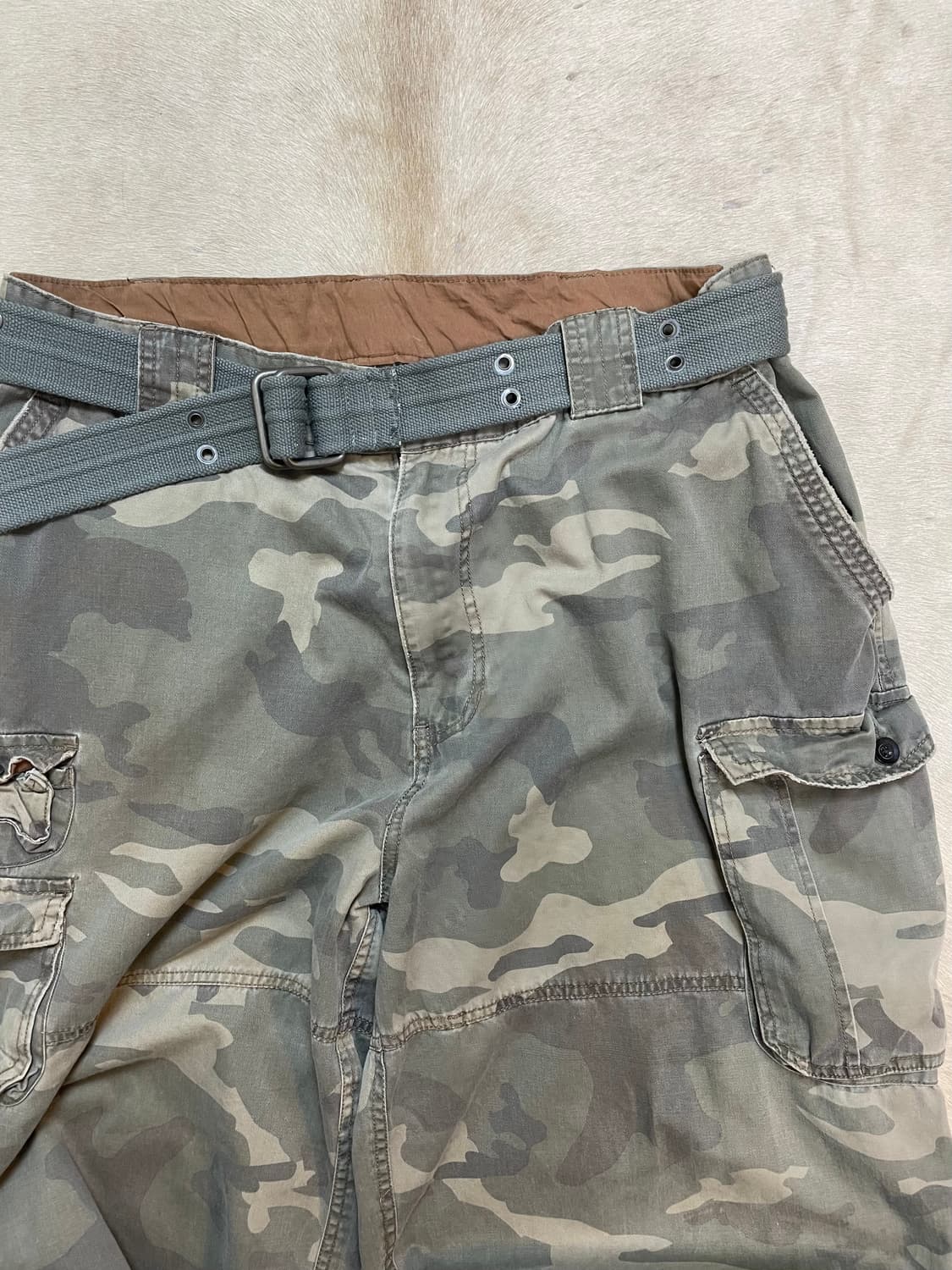 밀리터리 멀티포켓 디스트로이드카고pt 상품이미지3