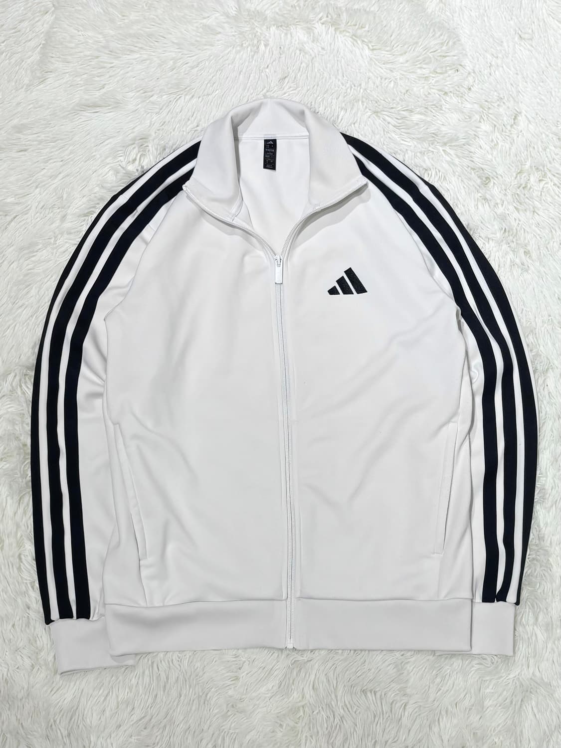 아디다스 화이트 스몰로고 트랙탑 상품이미지4