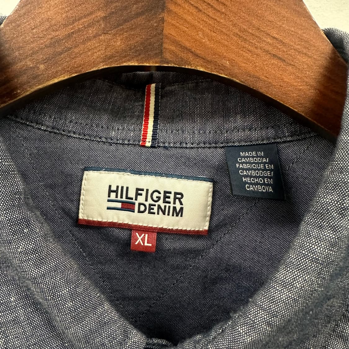 타미힐피거 부드러운 코튼 린넨 셔츠 남방 XL사이즈 상품이미지4