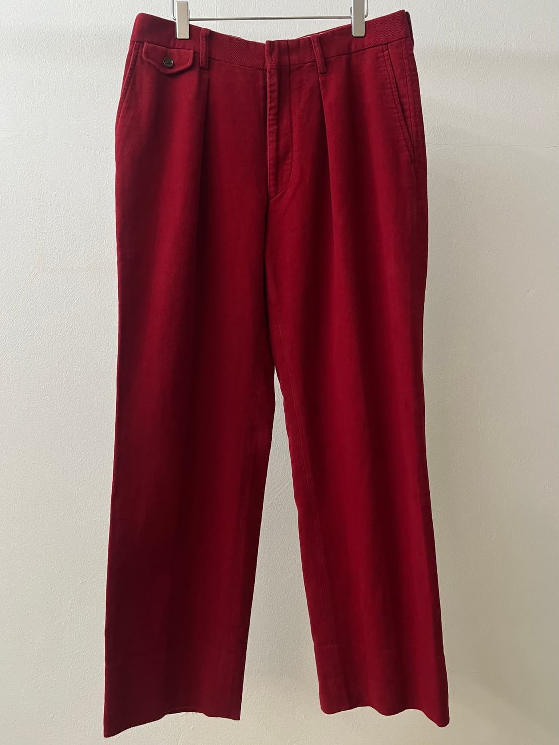 알렉산더 줄리안 빈티지 코튼 핀턱 팬츠 상품이미지2