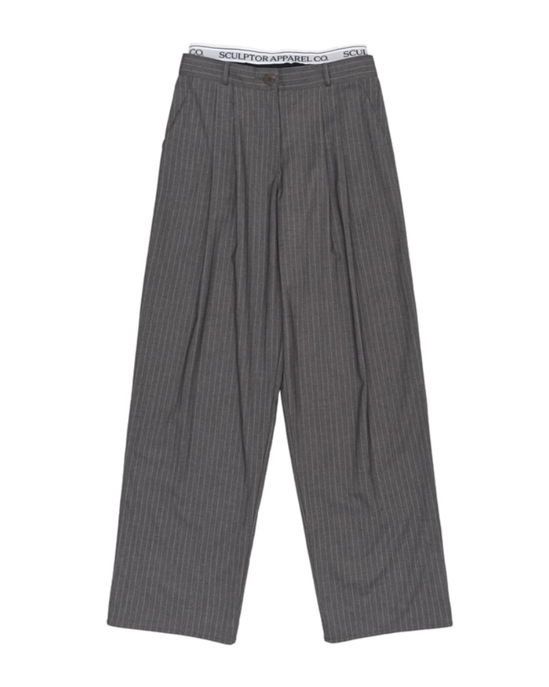 스컬프터 Peekaboo Lowrise Pintuck Pants Gray 상품이미지3