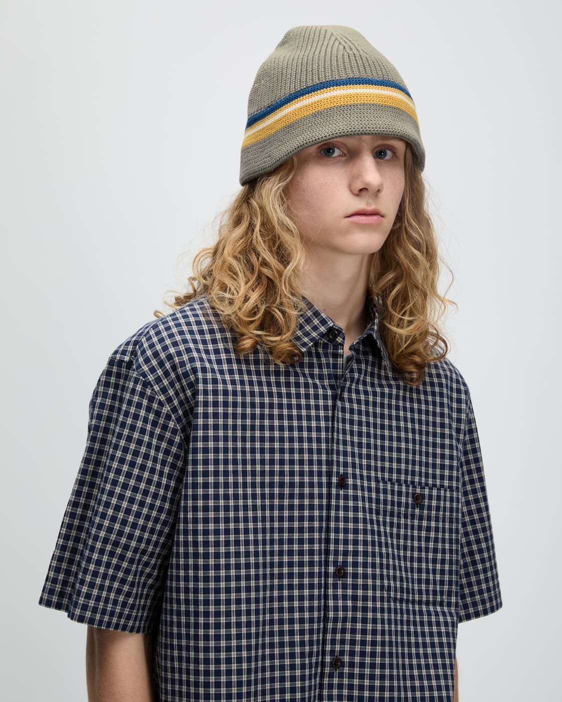 카키스 비니 Roam Knit Hat Sage 상품이미지2