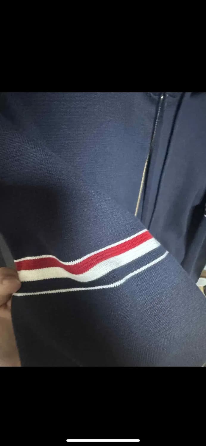 23fw 톰브라운 밀라노 금장 니트집업 2사이즈  상품이미지3