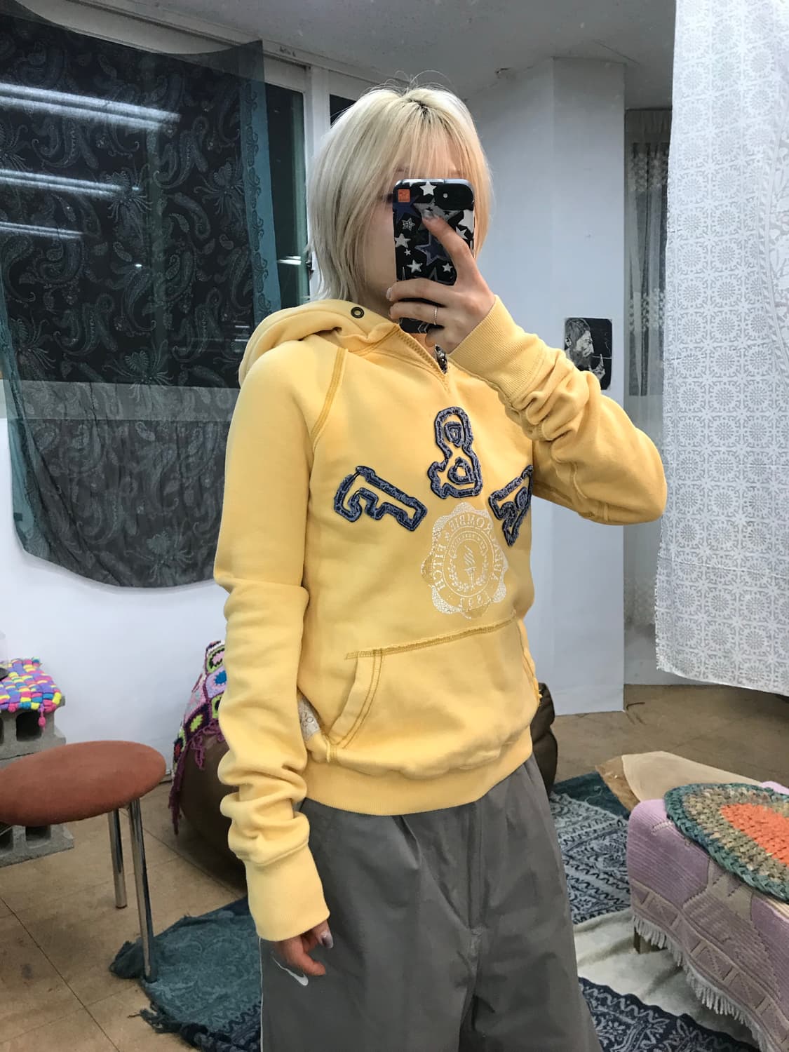 아베크롬비 여성 기모 후드티  상품이미지2