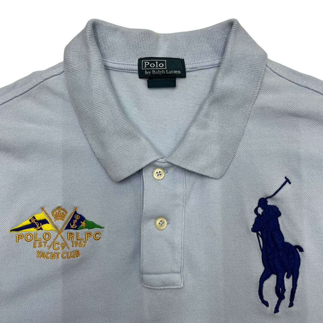 폴로 랄프로렌 빅포니 소라맛 pk반팔 XL 상품이미지4